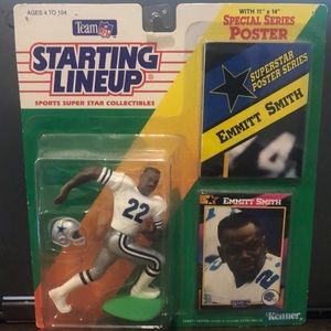 Starting Lineup 1992 Edition Emmitt Smith Collectible Original Packaging
